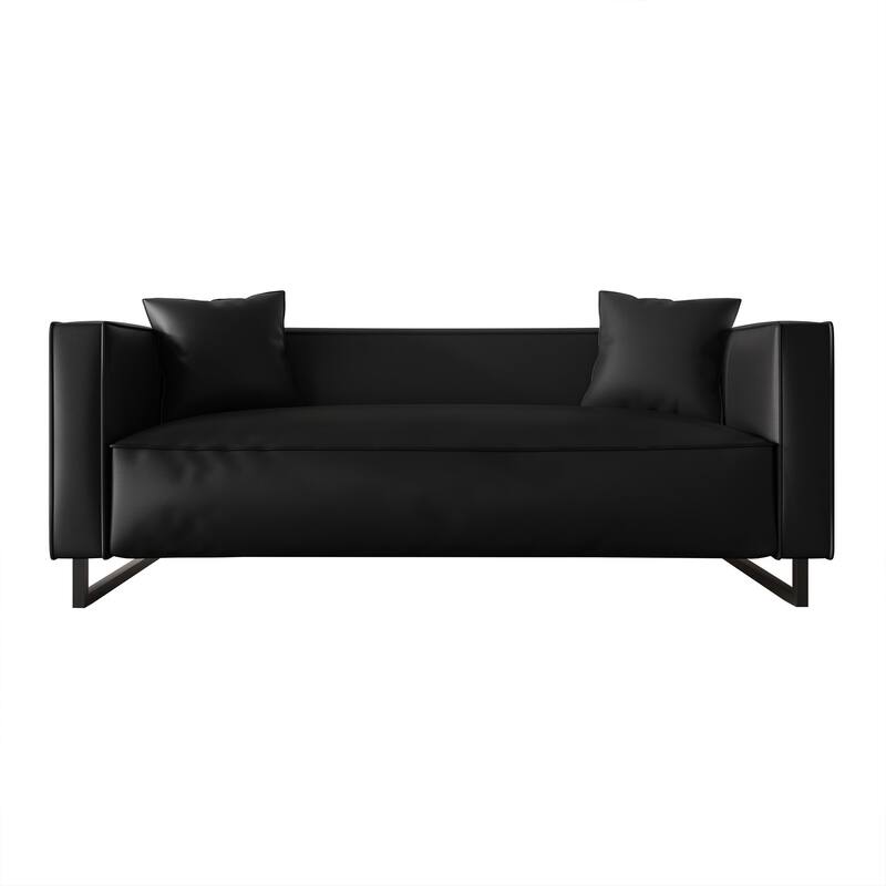 CraftPorch Mid Century Modern 2- Pieces Upholstered Living Room Set