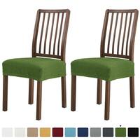 Green Chair Covers / Moss Green Taffeta Universal Chair Covers