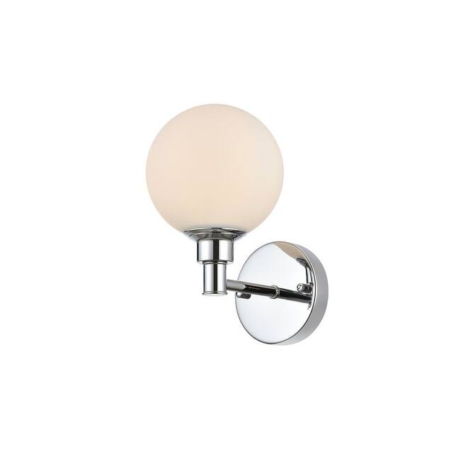 Elegant Lighting LD7317W6 Cordelia 10" Tall Bathroom Sconce
