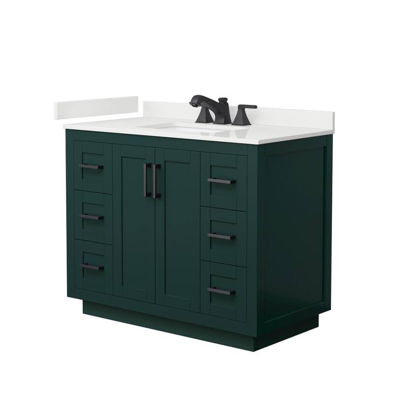 Wyndham Collection WCF292942S-QTZ-US3MXX Miranda 42" Free Standing