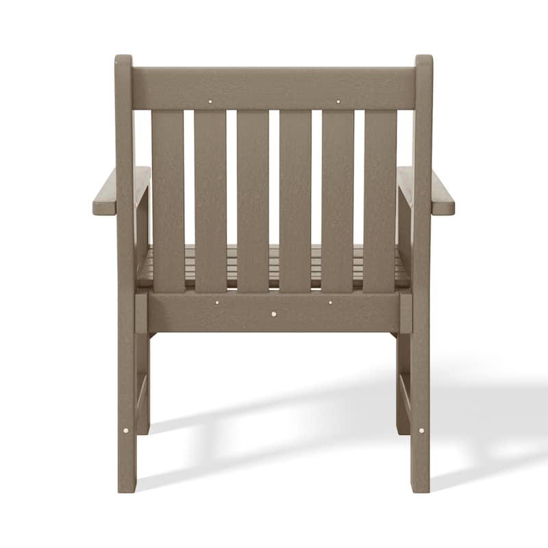 Laguna Outdoor Dining Poly Garden Arm Chair (Set of 2)