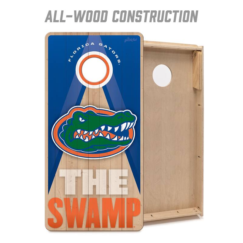 Florida Gators NCAA 2x4 Professional Cornhole Board Set