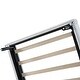 preview thumbnail 10 of 9, Twin Pink Upholstered Platform Bed wPaw Shaped Headboard, LED Light