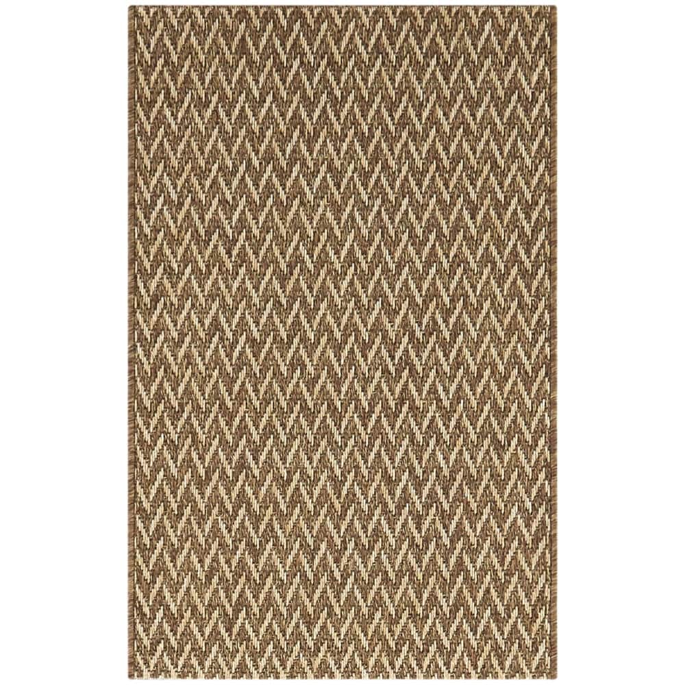 Loft Gracie Chevron Natural Indoor/Outdoor Rug