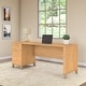 preview thumbnail 63 of 66, Bush Furniture Somerset 72W Office Desk with Drawers in Hansen Cherry Maple Cross