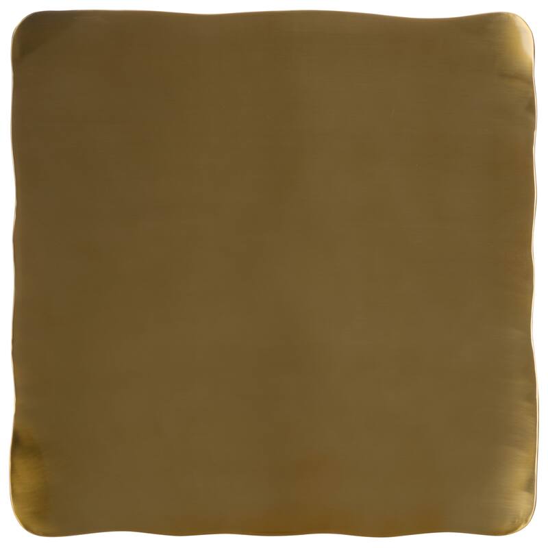 SAFAVIEH Couture Janalee Steel Square Coffee Table - 30"W x 30"D x 15"H