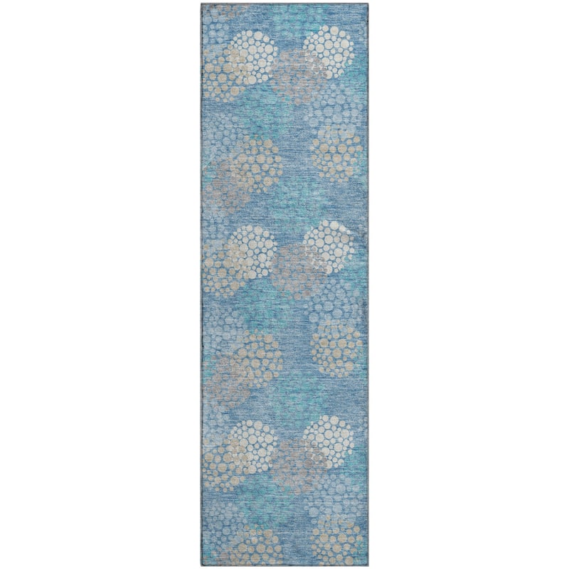 Premium Washable Super Soft Contemporary Clusters Mayfield Rug