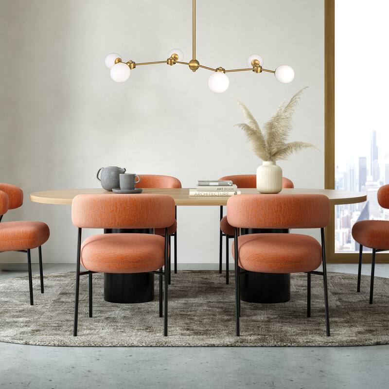 Sputnik Opal Glass Chandelier
