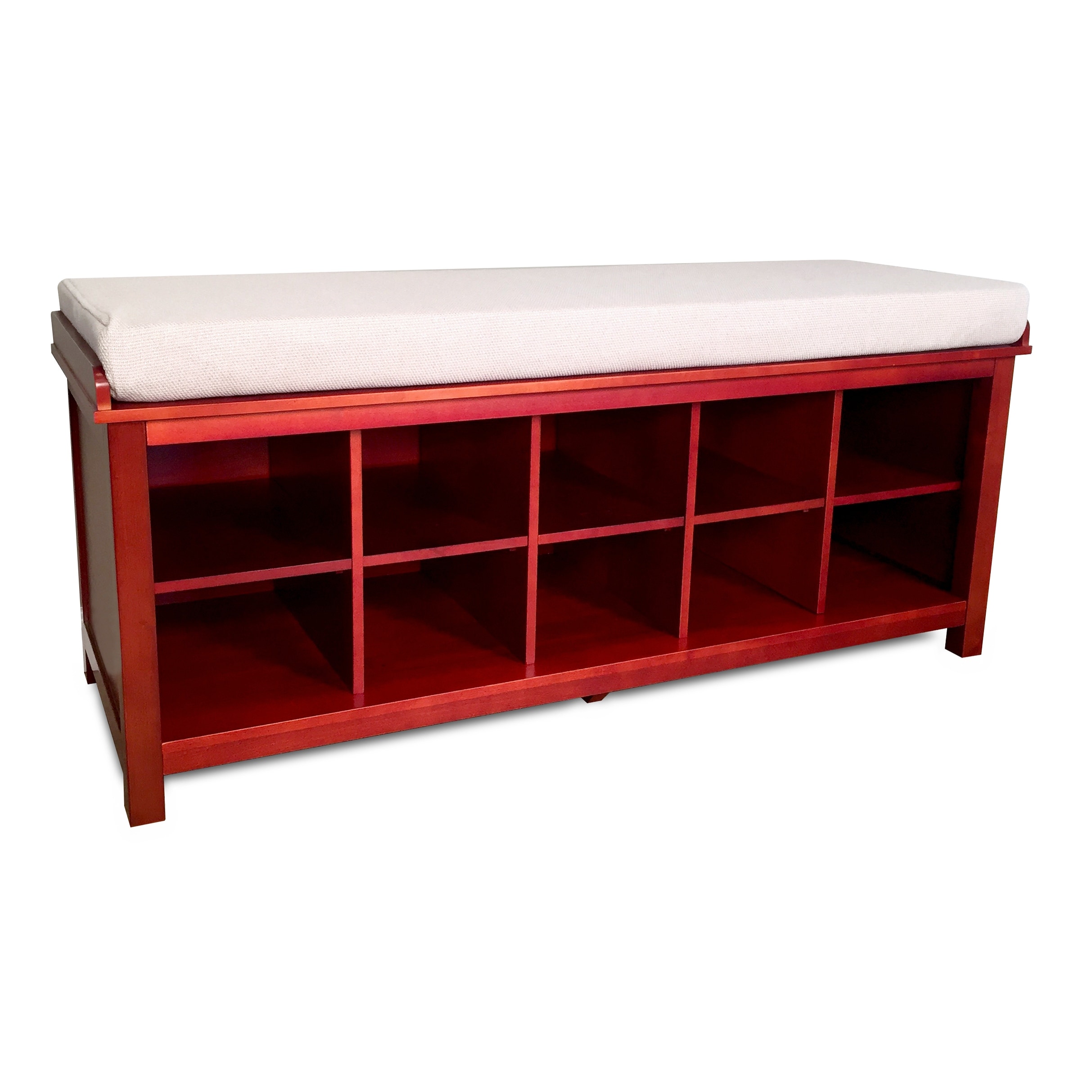 John Louis Home Shoe Storage Bench - Thumbnail 3