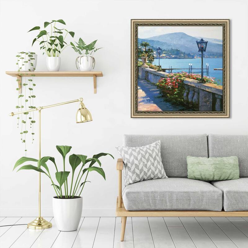 "Bellagio Promenade" by Howard Behrens II Print on Acrylic