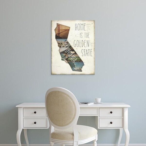 Easy Art Prints Jess Aiken's 'InstaStates I' Premium Canvas Art