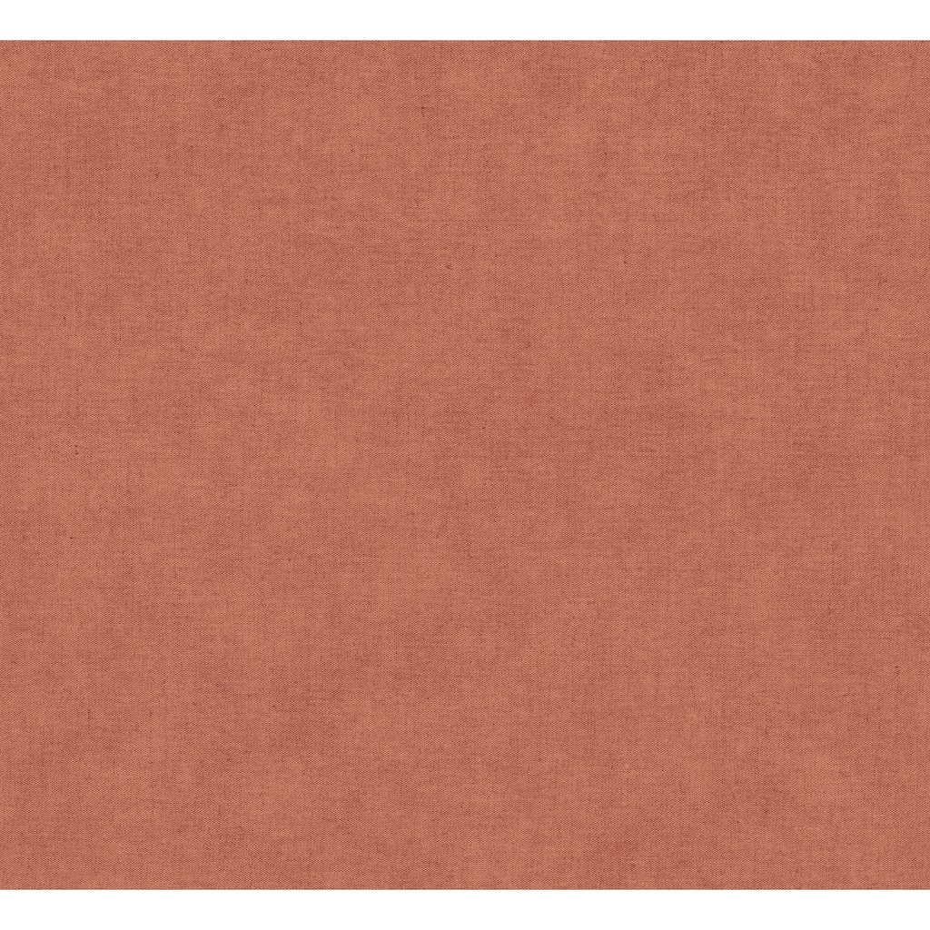 A-Street Prints Nuovo Rust Faux Linen Wallpaper