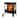 21 Inch 3-Sided Freestanding Electric Fireplace