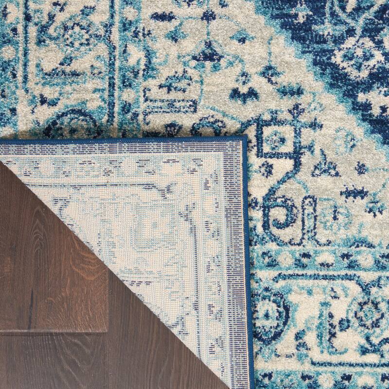Nourison Tranquil Traditional Persian Medallion Area Rug