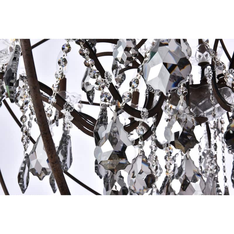 Royce Edge 18-Light Rustic Intent Chandelier