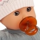 preview thumbnail 4 of 3, Gotz: Muffin Baby: Zig Zag - 13" Baby Doll, Blue Wrap Romper, Toddlers 18mo+