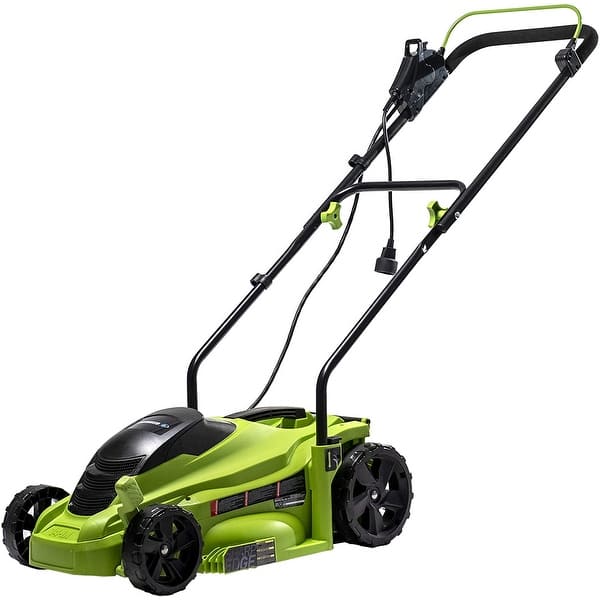 15 in. 10 AMP Corded Electric Walk Behind Push Lawn Mower