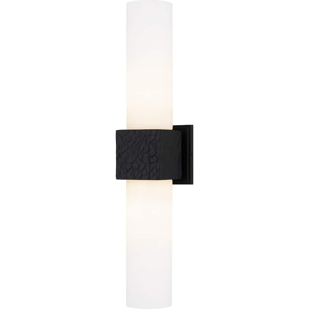 Arline 2-Light Matte Black Wall Sconce