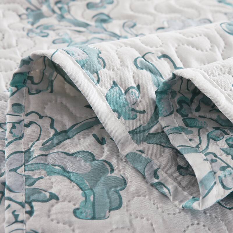 Boho Stripe Quilt Reversible 3 Piece Bohemian Design Bedding Set