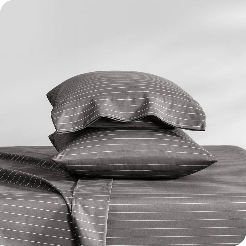Bare Home Double Brushed Deep Pocket Printed Sheet Set