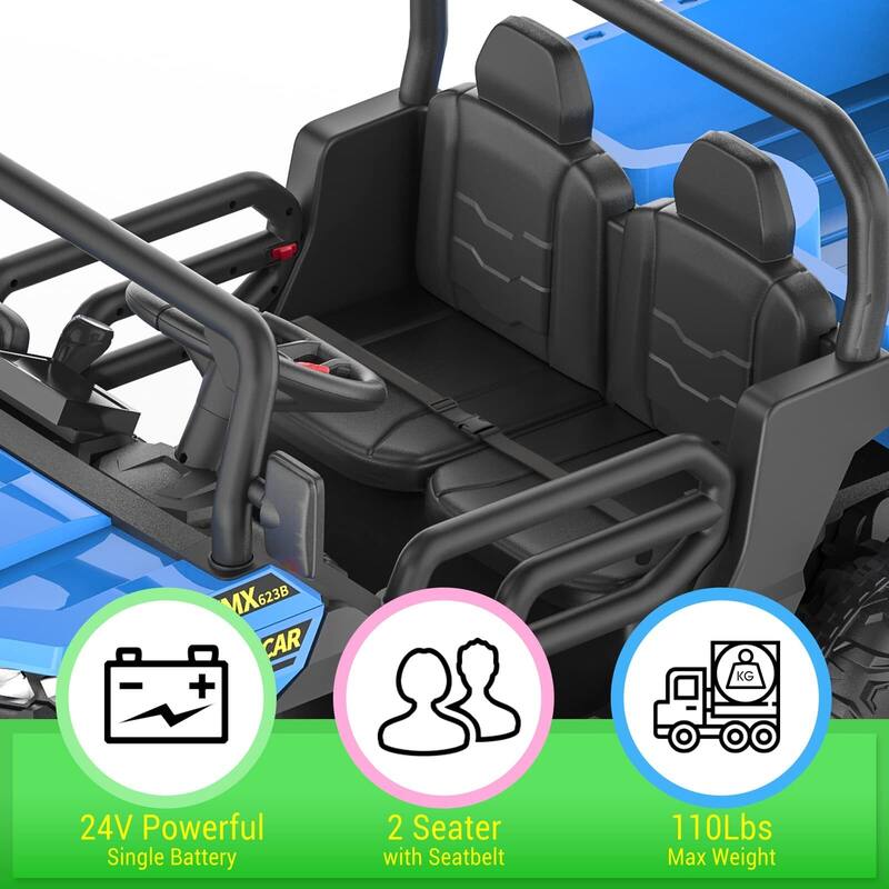 Ride On Dump Truck for Kids Ride On Car with Remote Control
