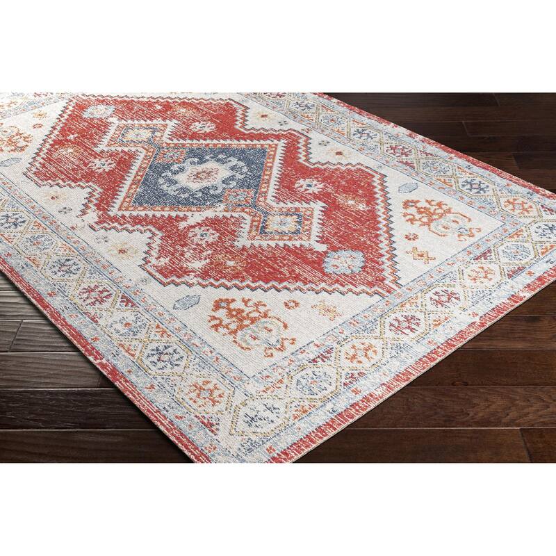 Livabliss Huntington Beach Bohemian Tribal Indoor / OutdoorArea Rug