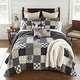 preview thumbnail 1 of 5, Donna Sharp Augusta Cotton Quilt Collection California King