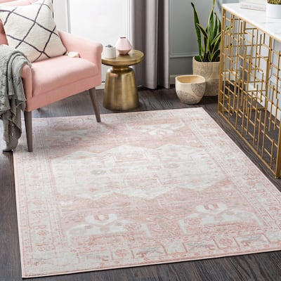 Livabliss Darena Global Medallion Area Rug