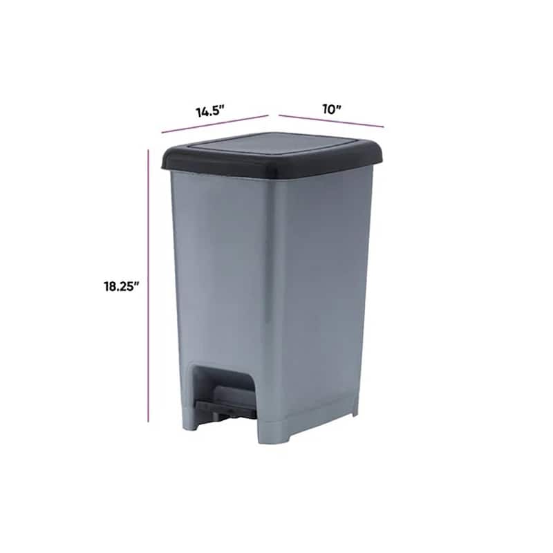 26 qt Slim Step Trash Can