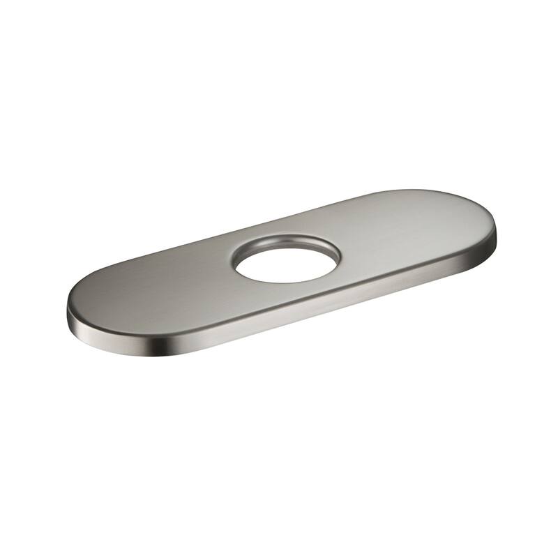 10 Inch Kitchen Faucet Hole Cover - Brushed Nickel