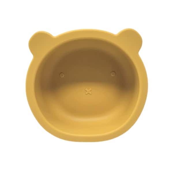 slide 2 of 12, Skogsbarn Silicone Cat Bowl Yellow