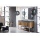 preview thumbnail 4 of 12, James Martin Vanities Columbia 72" Single Vanity, Latte Oak with Brushed Nickel Hardware