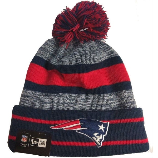 patriots pom pom hat