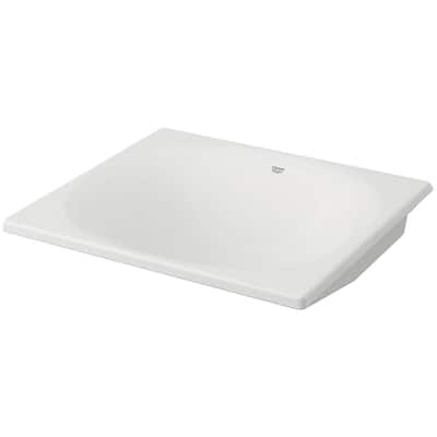 Grohe Eurocube Undermount or Drop In 21" Bathroom Sink