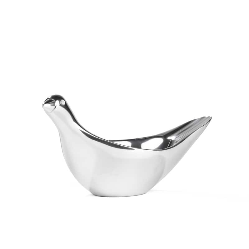 Nambe Dove Of Peace Bowl - Silver - 1 Piece