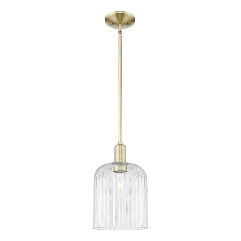 Innovations Lighting Endless Possibilities Arcadia - Bridal Veil - 1 Light 8" Stem Hung Mini Pendant