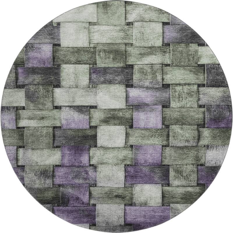 Premium Washable Super Soft Basketweave Mayfield Rug