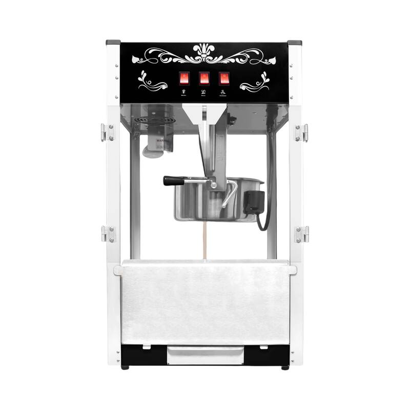 16oz Commercial Popcorn Machine w/Scoop, Oil Spoon & 3 Cups,Countertop