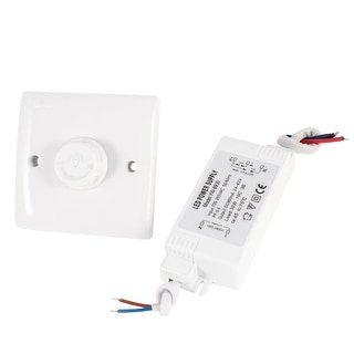 DC 24-42V 900mA Power Supply AC 200-250V LED Dimmer Control Wall Switch ...