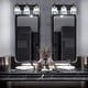 preview thumbnail 155 of 182, 2/3/4-Light Modern Bathroom Crystal Vanity Light Wall Sconces