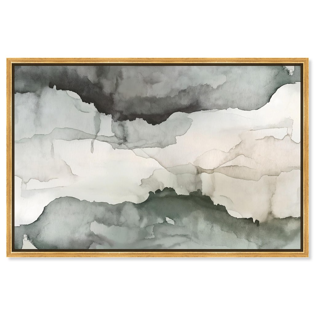 Pigment Flow Canvas by Art Remedy