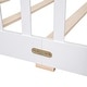 preview thumbnail 49 of 92, Modern Floor Platform Bed with Fence and Door