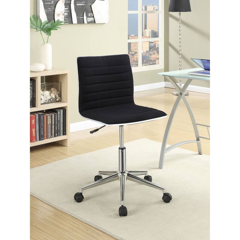 Chryses Upholstered Adjustable Home Office Desk Chair