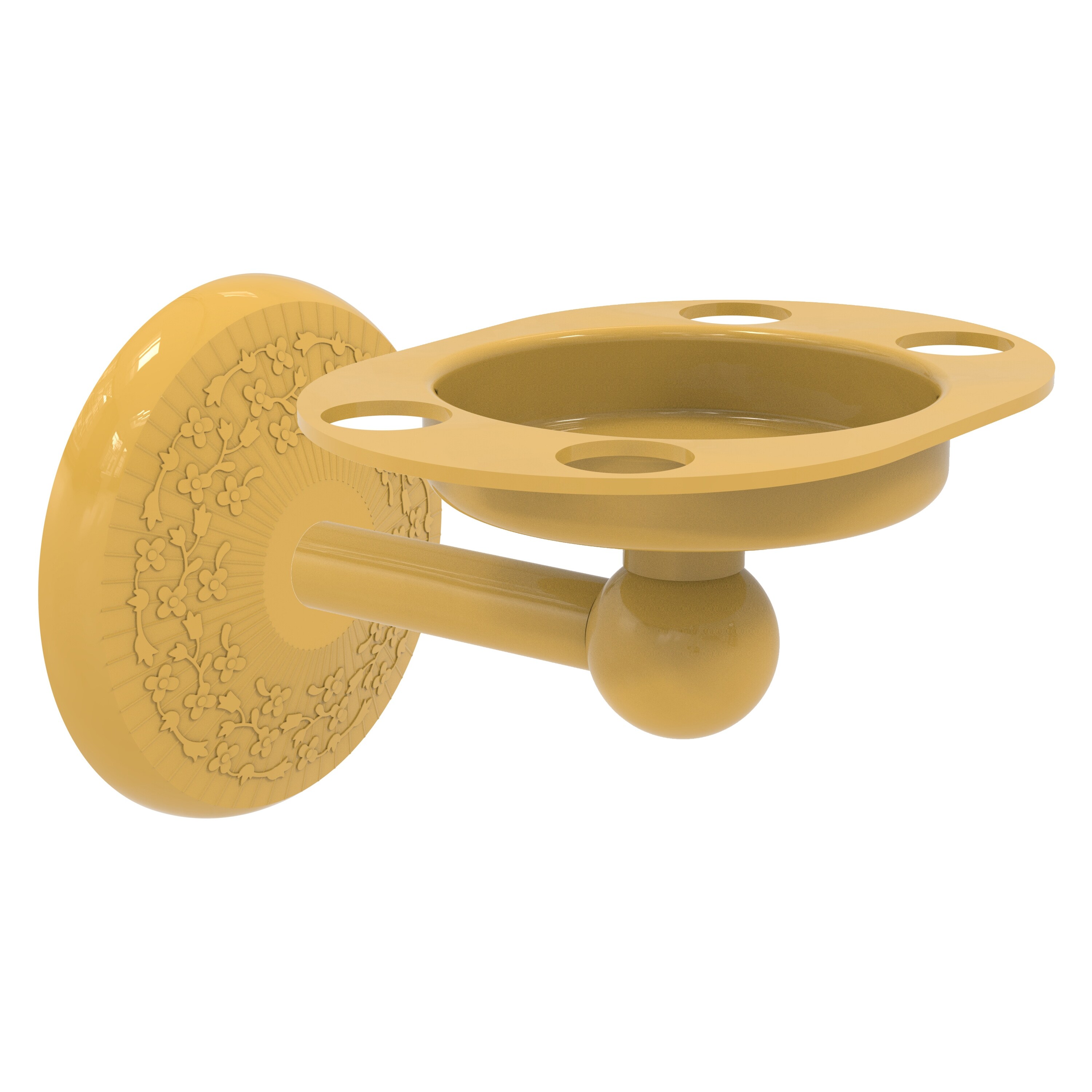 Allied Brass Monte Carlo Collection Tumbler and Toothbrush Holder