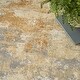 preview thumbnail 11 of 12, Nourison Grafix Indoor Beige Abstract Area Rug