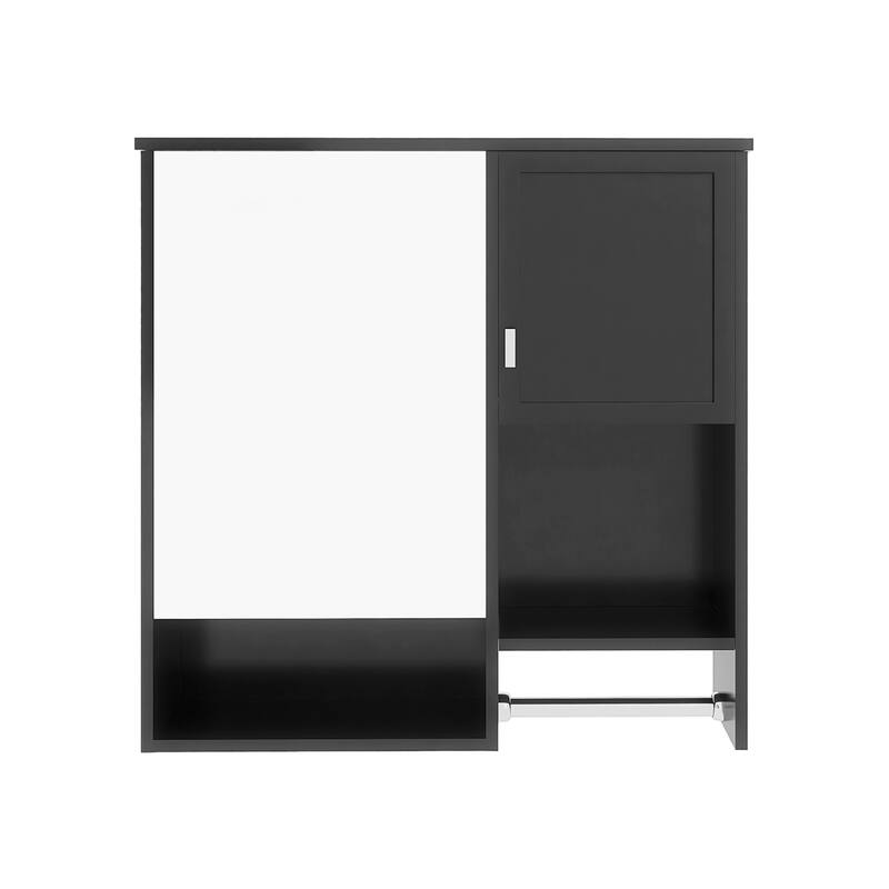 29'' x 28'' Modern Wall Mounted Medicine Cabinet with Mirror - 30" x 7"