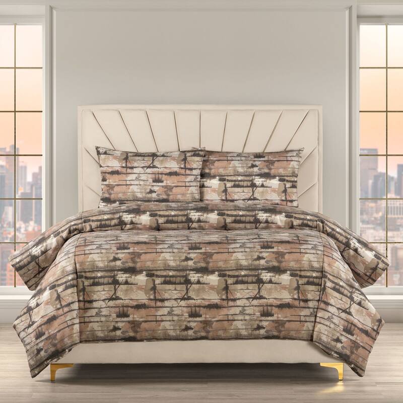 Graffiti Artist-style Duvet Set - Graffiti Smoke - California King - 3 Piece