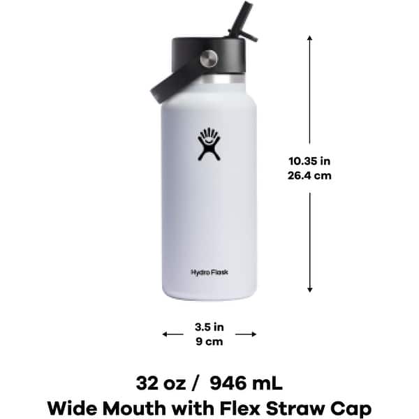 32 oz wide mouth hydro flask lilac Hydro Flask 32 oz Wide Mouth With Flex Straw Cap main image 0