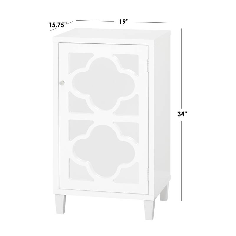 Lifestorey Broadway 3-piece Mirrored Cabinet Set