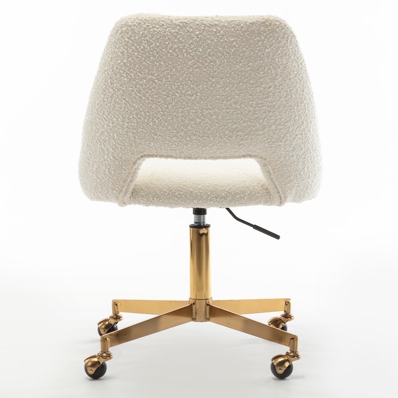 Shelby Boucle Rolling Chair
